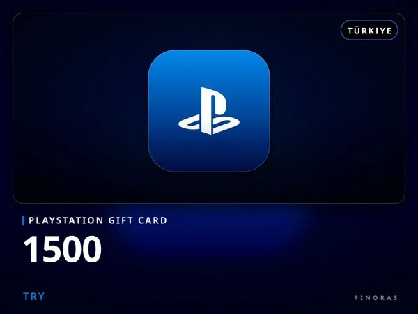 Playstation Gift Card Türkiye - 1500 TRY