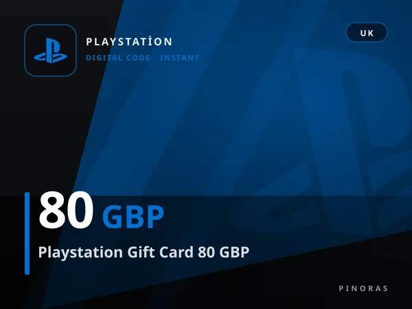 Playstation Gift Card 80 GBP