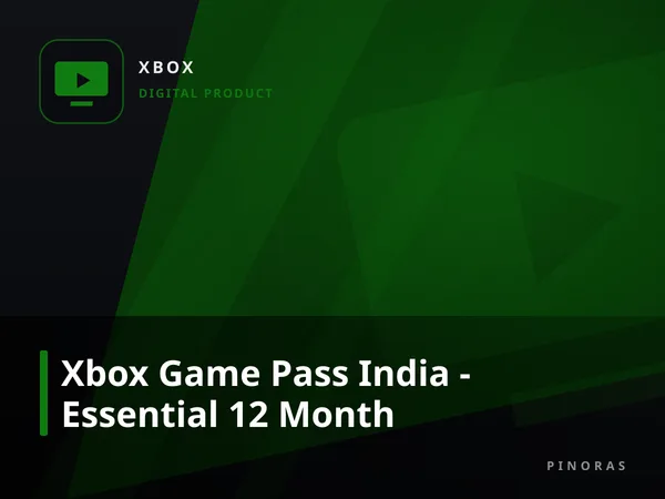 Xbox Game Pass India - Essential 12 Month