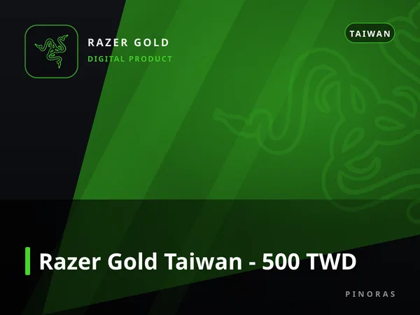 Razer Gold Taiwan - 500 TWD