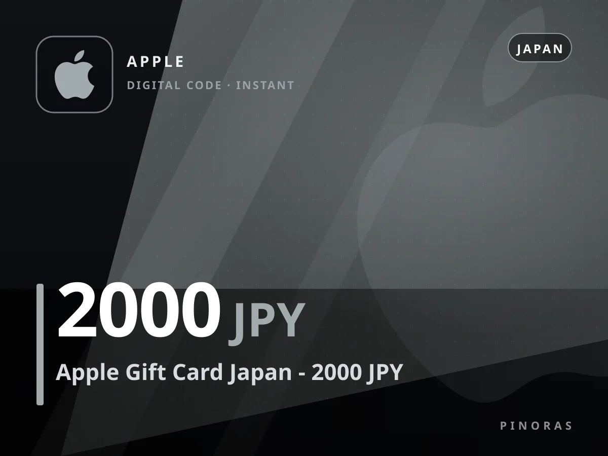 Apple Gift Card Japan - 2000 JPY — Pinoras