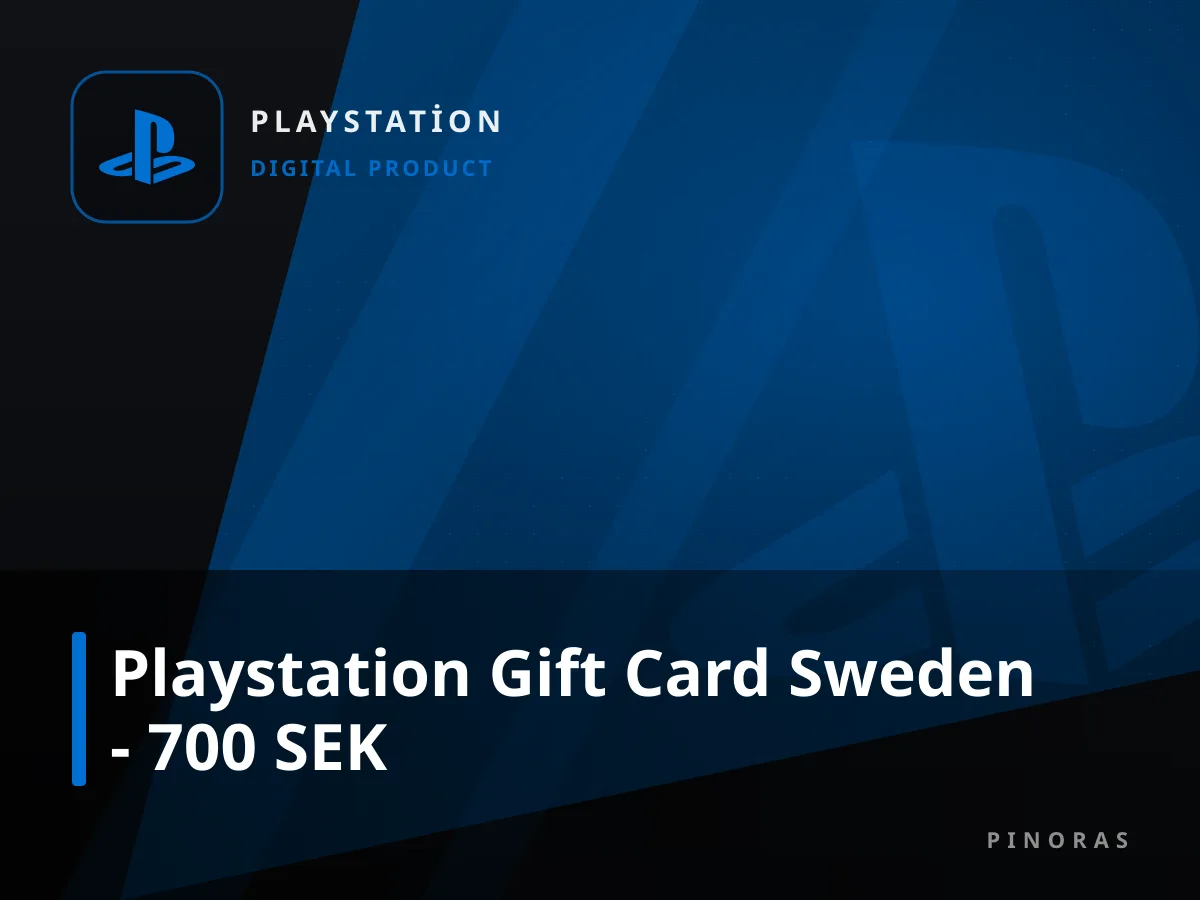 Playstation Gift Card Sweden - 700 SEK — Pinoras