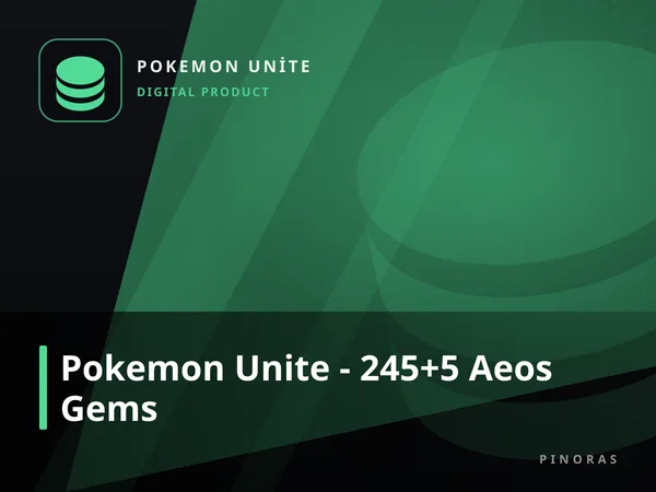 Pokemon Unite - 245+5 Aeos Gems