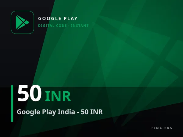 Google Play India - 50 INR