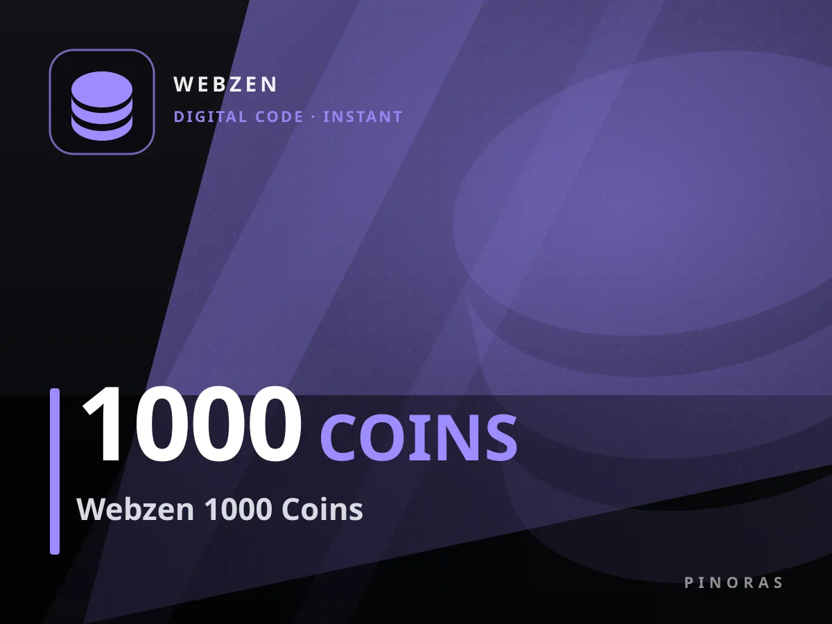 Webzen 1000 Coins — Pinoras