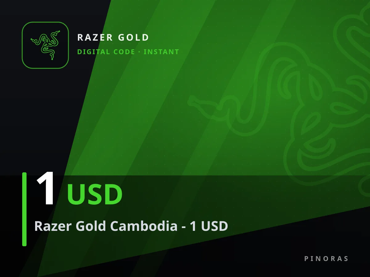 Razer Gold Cambodia - 1 USD — Pinoras