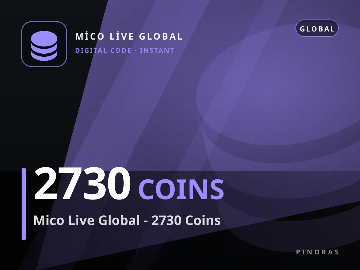 Mico Live Global - 2730 Coins — Pinoras