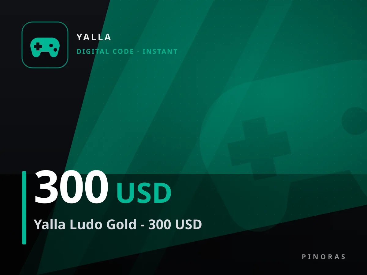 Yalla Ludo Gold - 300 USD — Pinoras