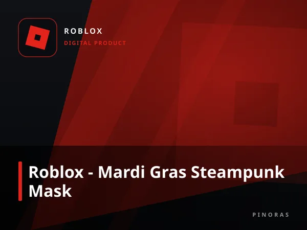 Roblox - Mardi Gras Steampunk Mask