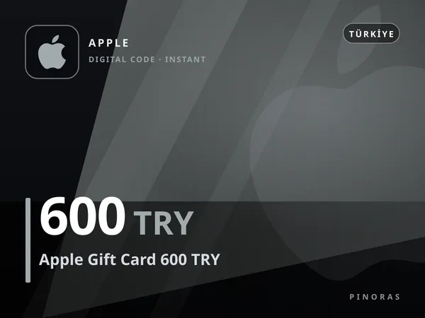 Apple Gift Card 600 TRY