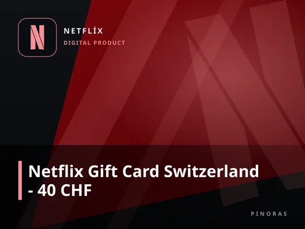 Netflix Gift Card Switzerland - 40 CHF