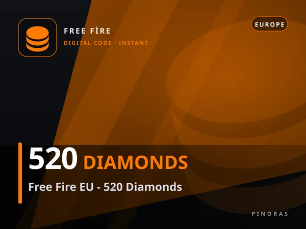 Free Fire EU - 520 Diamonds