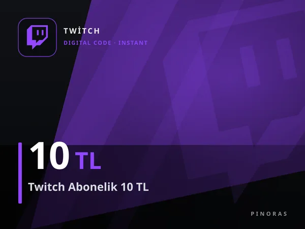 Twitch Abonelik 10 TL