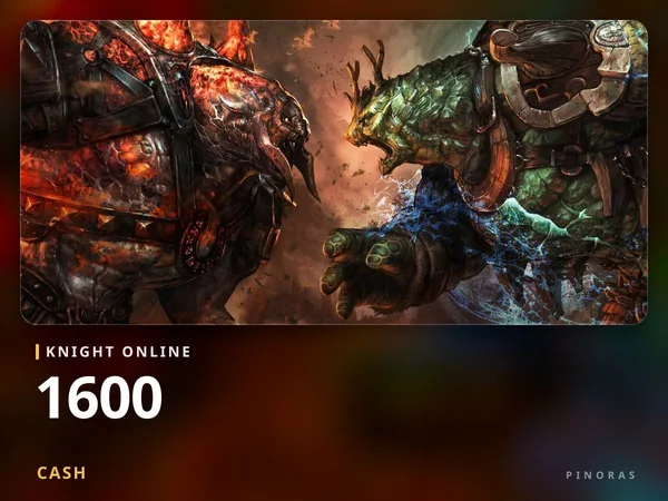 Knight Online 1600 Cash