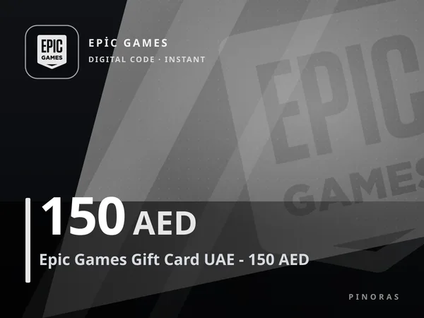 Epic Games Gift Card UAE - 150 AED