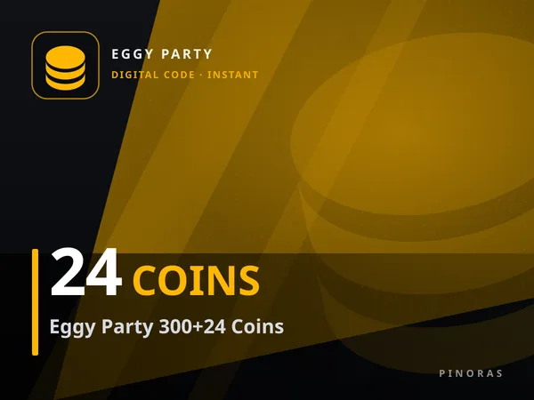 Eggy Party 300+24 Coins