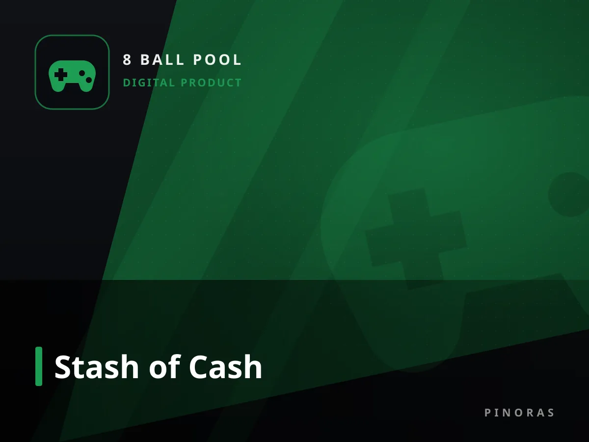 Stash of Cash — Pinoras
