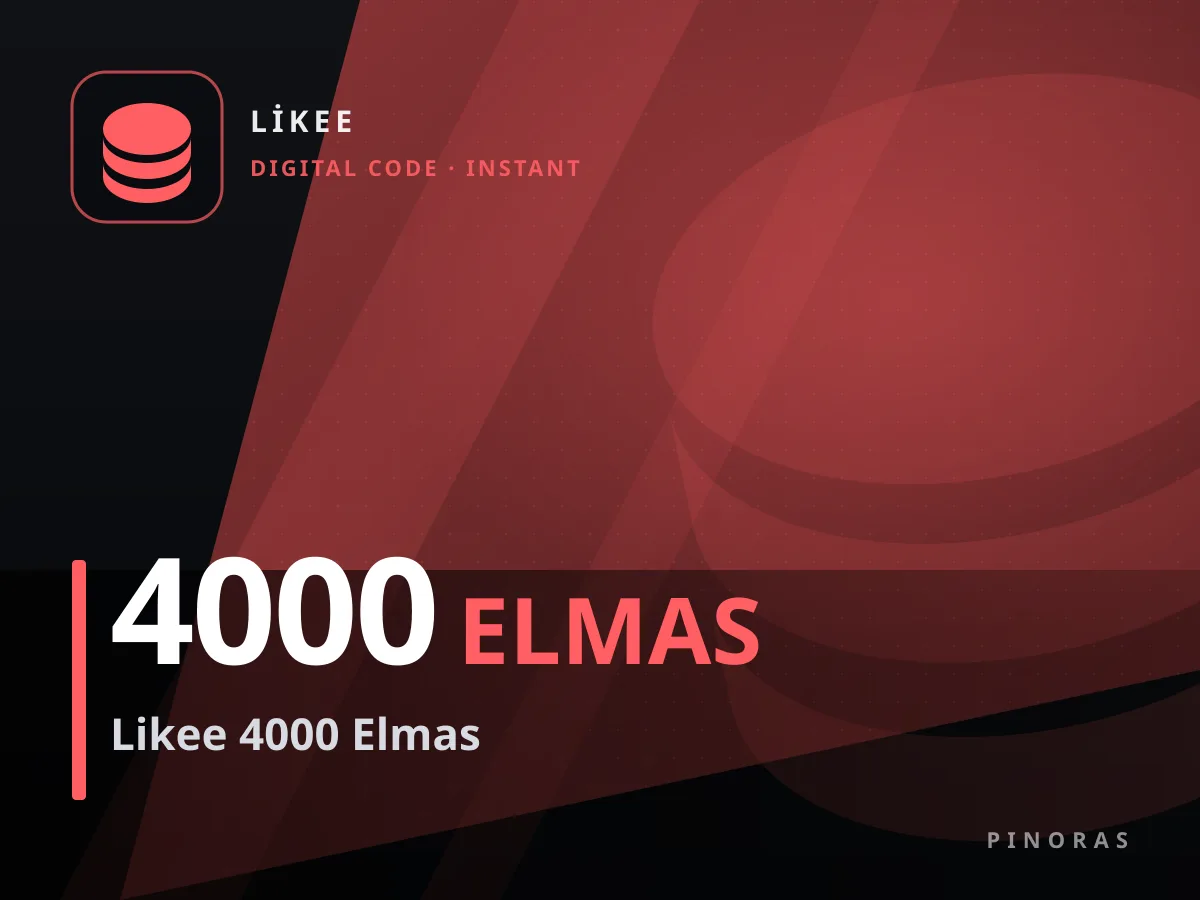 Likee 4000 Elmas — Pinoras