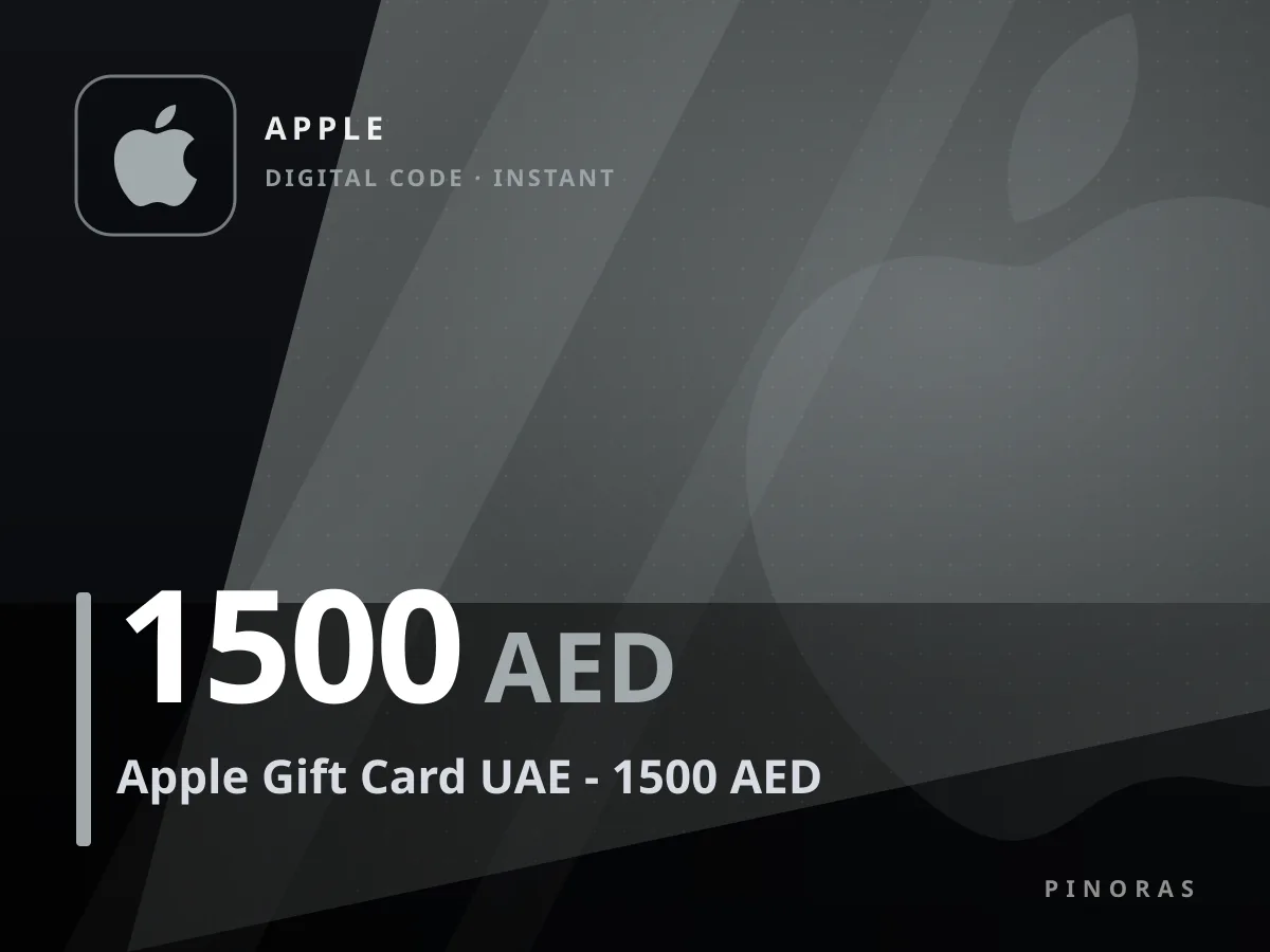 Apple Gift Card UAE - 1500 AED — Pinoras