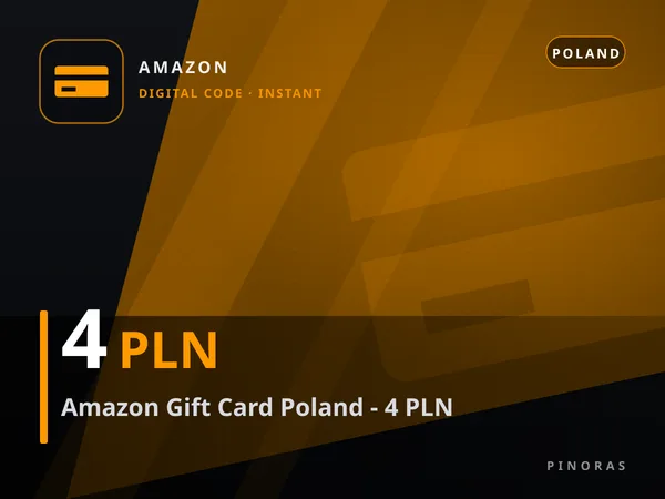 Amazon Gift Card Poland - 4 PLN