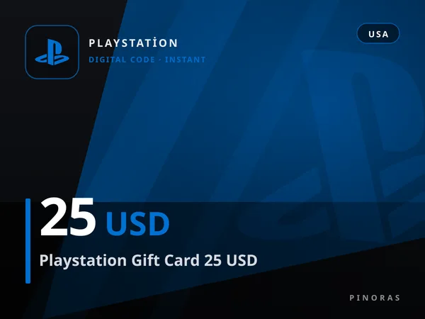 Playstation Gift Card 25 USD