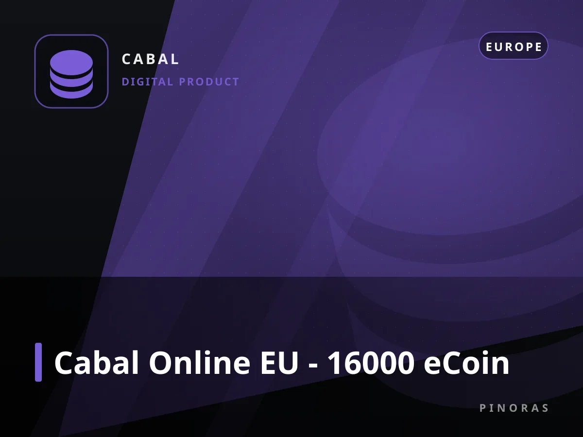 Cabal Online EU - 16000 eCoin — Pinoras