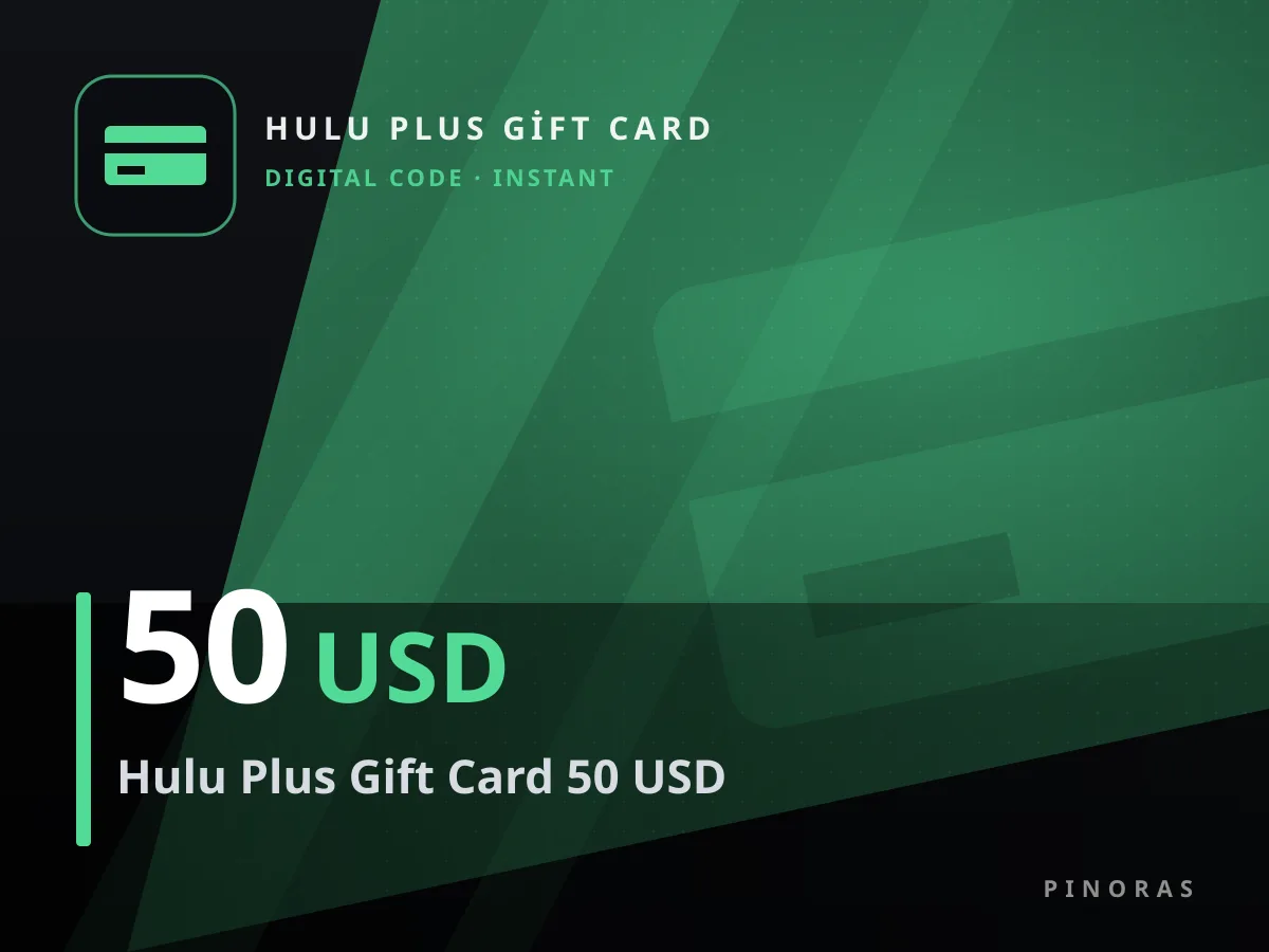 Hulu Plus Gift Card 50 USD — Pinoras