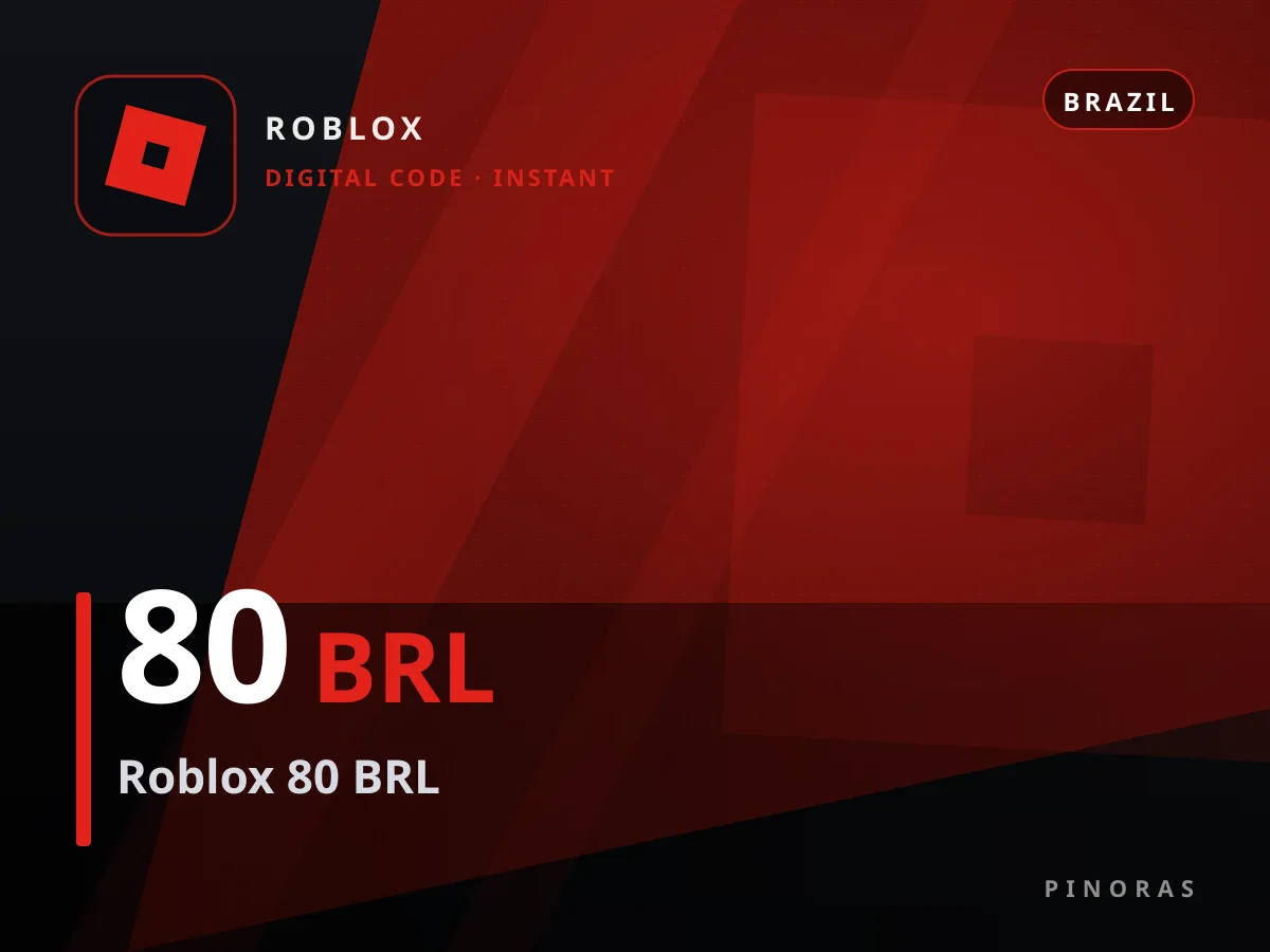 Roblox 80 BRL — Pinoras