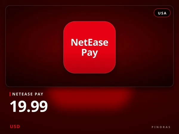 NetEase Pay USA - 19.99 USD