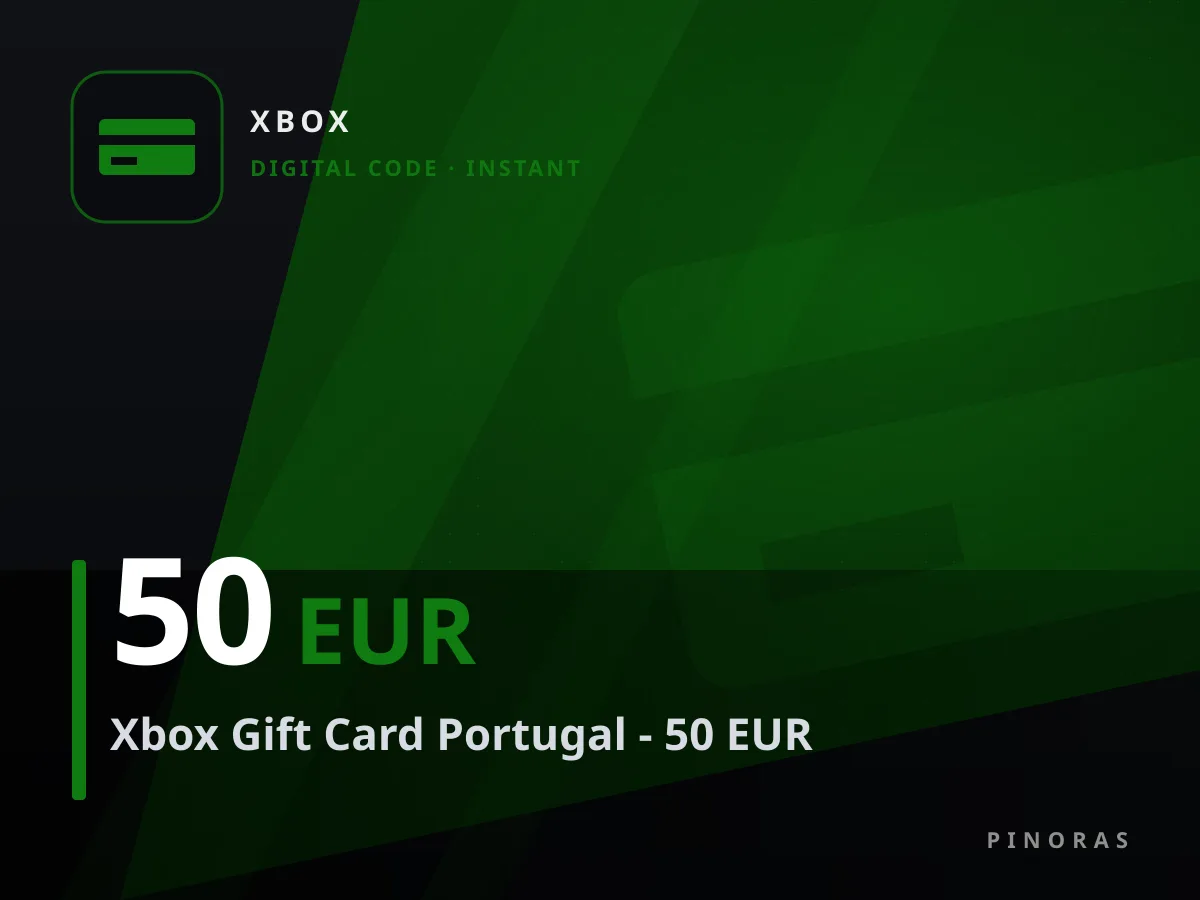 Xbox Gift Card Portugal - 50 EUR — Pinoras