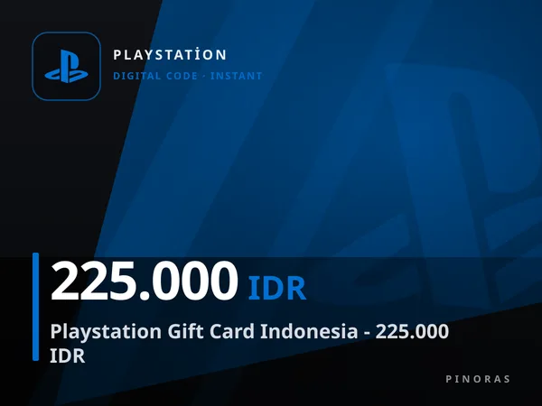 Playstation Gift Card Indonesia - 225.000 IDR