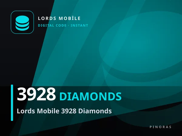 Lords Mobile 3928 Diamonds
