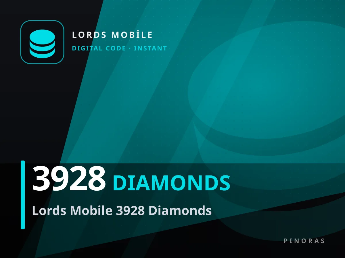 Lords Mobile 3928 Diamonds — Pinoras