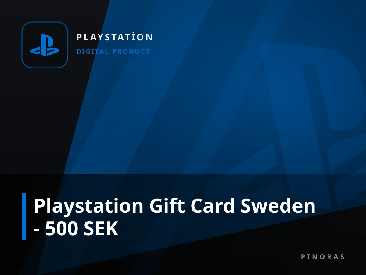 Playstation Gift Card Sweden - 500 SEK — Pinoras