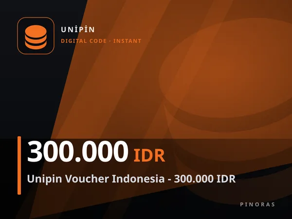 Unipin Voucher Indonesia - 300.000 IDR