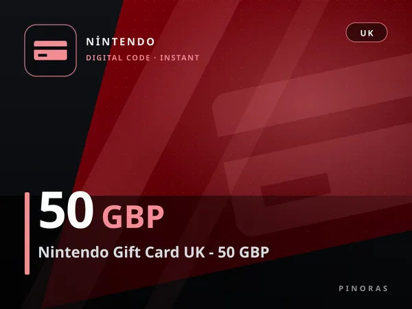Nintendo Gift Card UK - 50 GBP