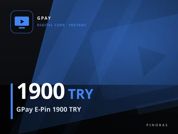 GPay E-Pin 1900 TRY