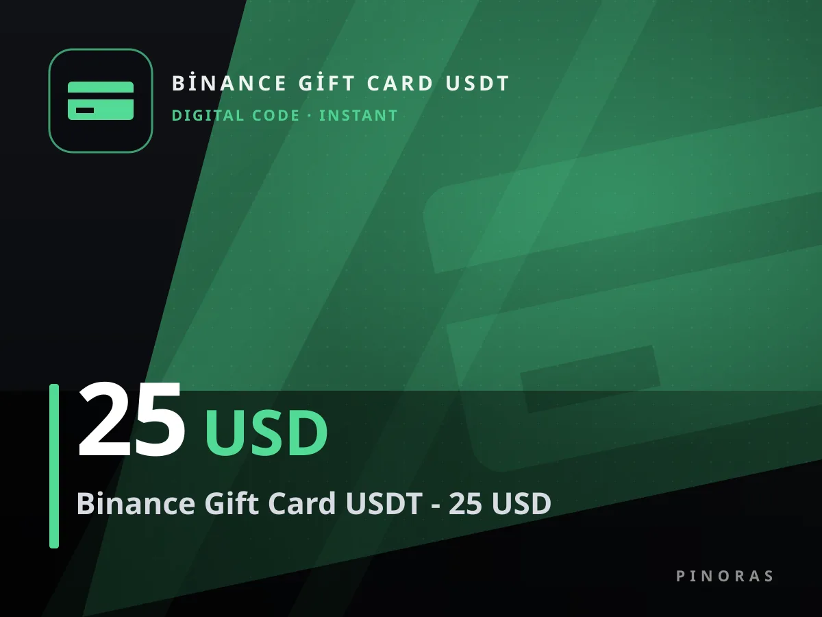Binance Gift Card USDT - 25 USD — Pinoras