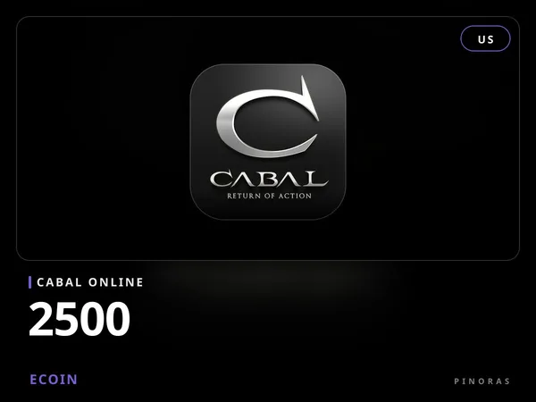 Cabal Online US - 2500 eCoin