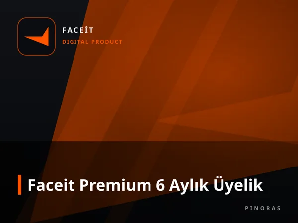 Faceit Premium 6 Aylık Üyelik