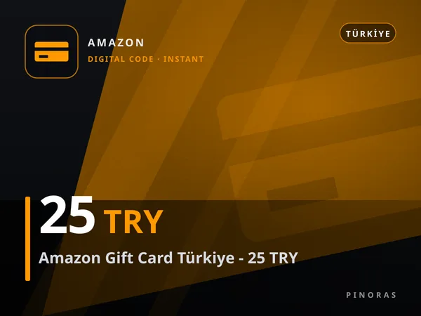 Amazon Gift Card Türkiye - 25 TRY