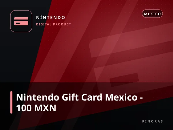 Nintendo Gift Card Mexico - 100 MXN