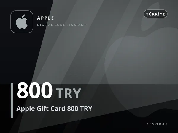 Apple Gift Card 800 TRY