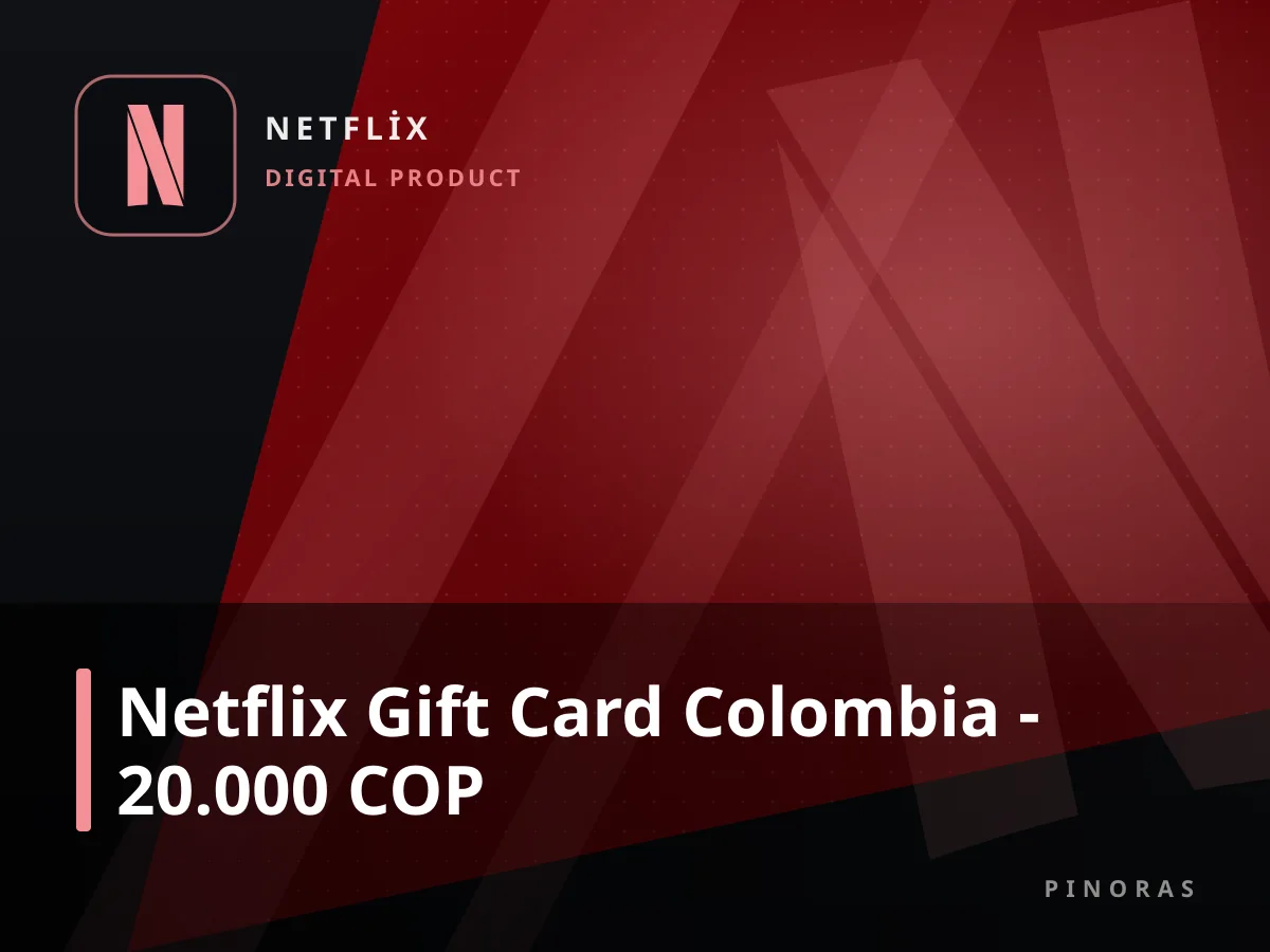 Netflix Gift Card Colombia - 20.000 COP — Pinoras