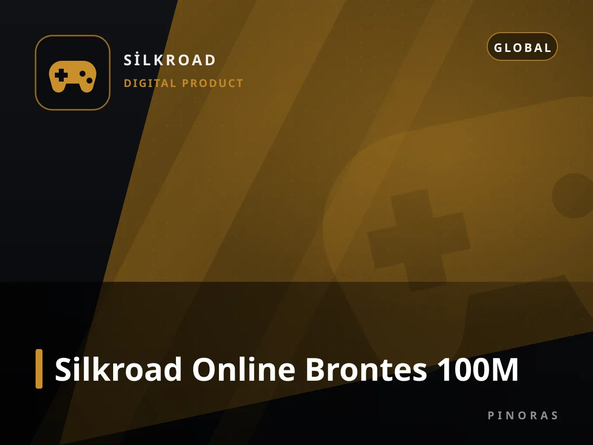 Silkroad Online Brontes 100M — Pinoras
