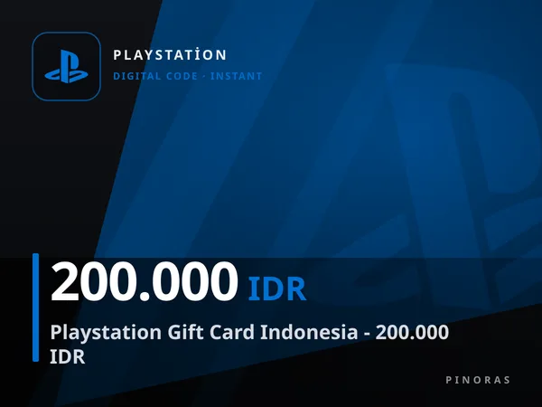 Playstation Gift Card Indonesia - 200.000 IDR
