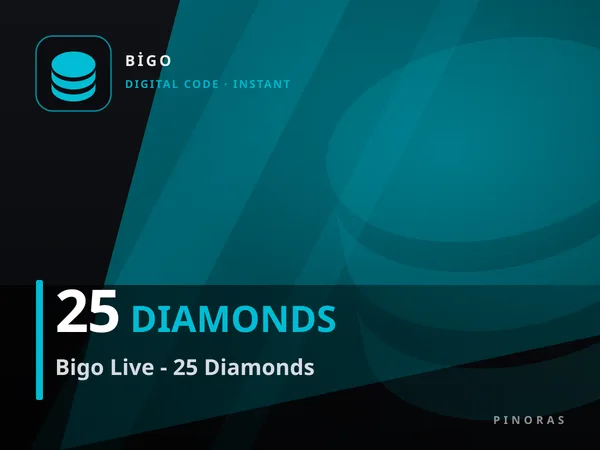 Bigo Live - 25 Diamonds
