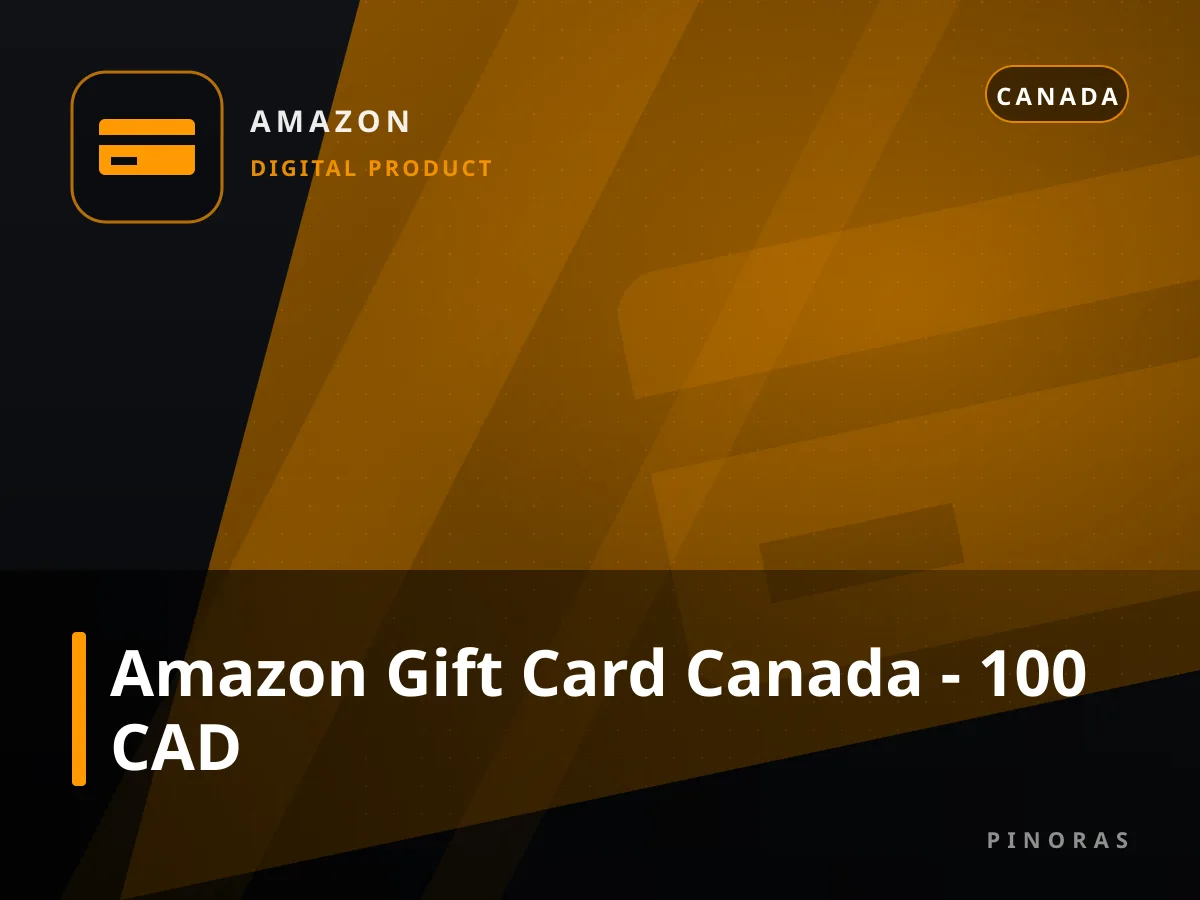Amazon Gift Card Canada - 100 CAD — Pinoras