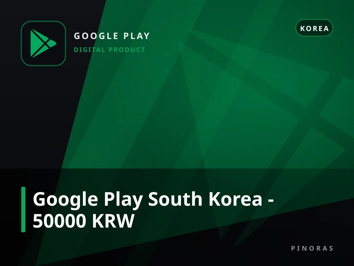 Google Play South Korea - 50000 KRW — Pinoras