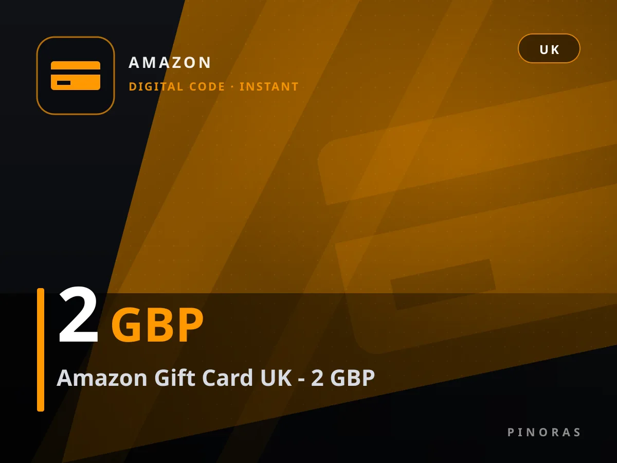 Amazon Gift Card UK - 2 GBP — Pinoras